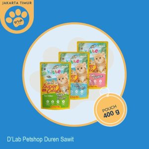 Supercat POUCH 400g Kitten
